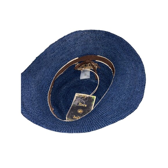 florabella Dylan Bucket Hat in Mdinight Navy One Size New Womens Bucket Sun main image 5
